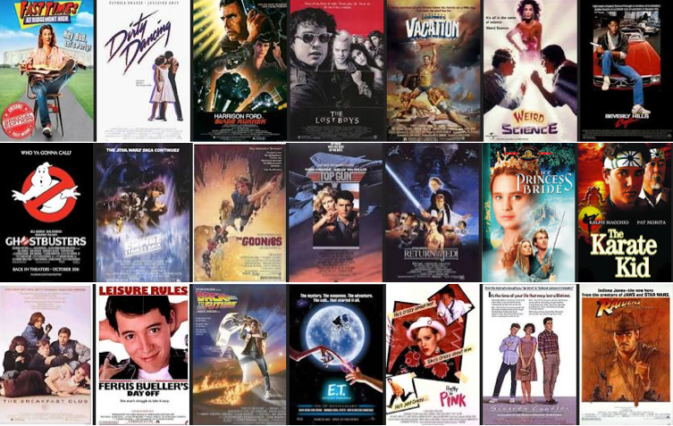 Be Kind & Rewind At An 80s Movie Party